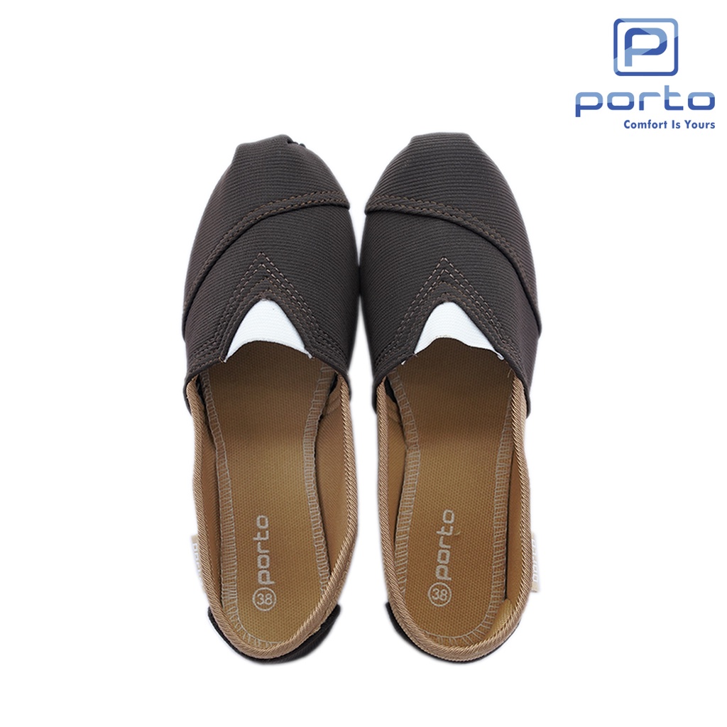 BA213L - Porto Leveling Sepatu Wanita Flatshoes Balet Nyaman Casual Original Simple Porto Lady