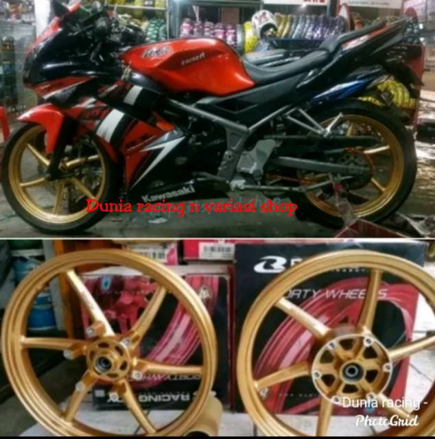 Velg RCB Pelek racing RCB Ninja 150 Ninja RR SP522 Gold 215 300 17 Original RCB