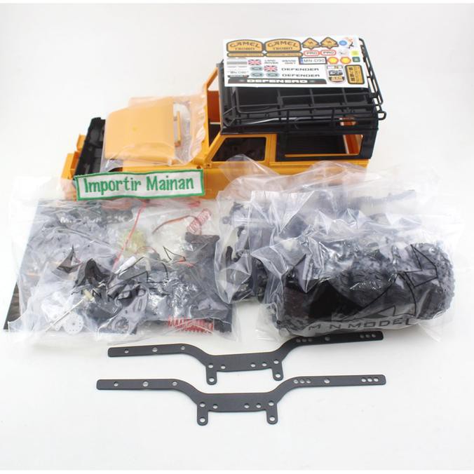 Barang Berkualitas DIY rc car MN90K D90 KIT version MN model MN90 K STOK TERBATAS