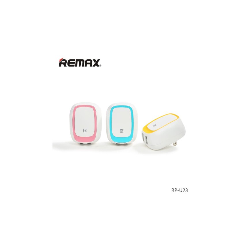 Remax Charger 2.4a 3 Dual Usb Rp-U23