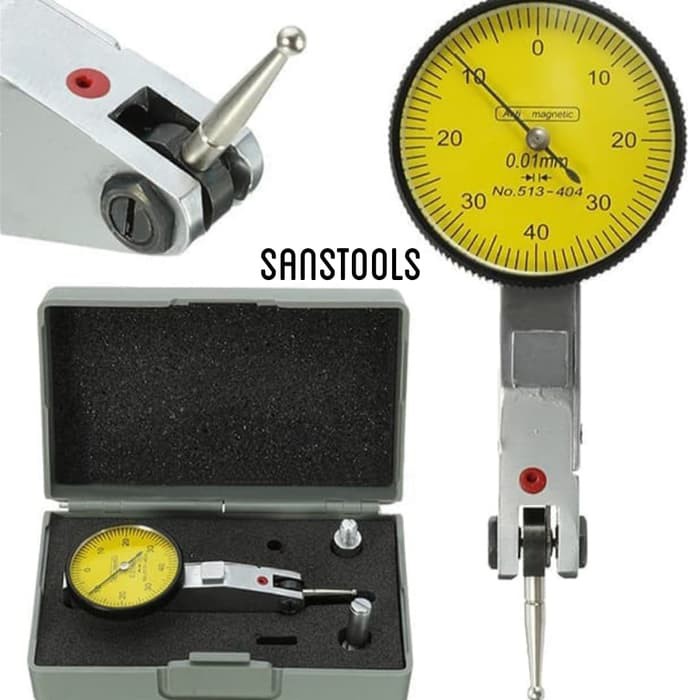 

Mini Dial indicator 0-0.8mm indikator Versi murah Mitutoyo 513-404