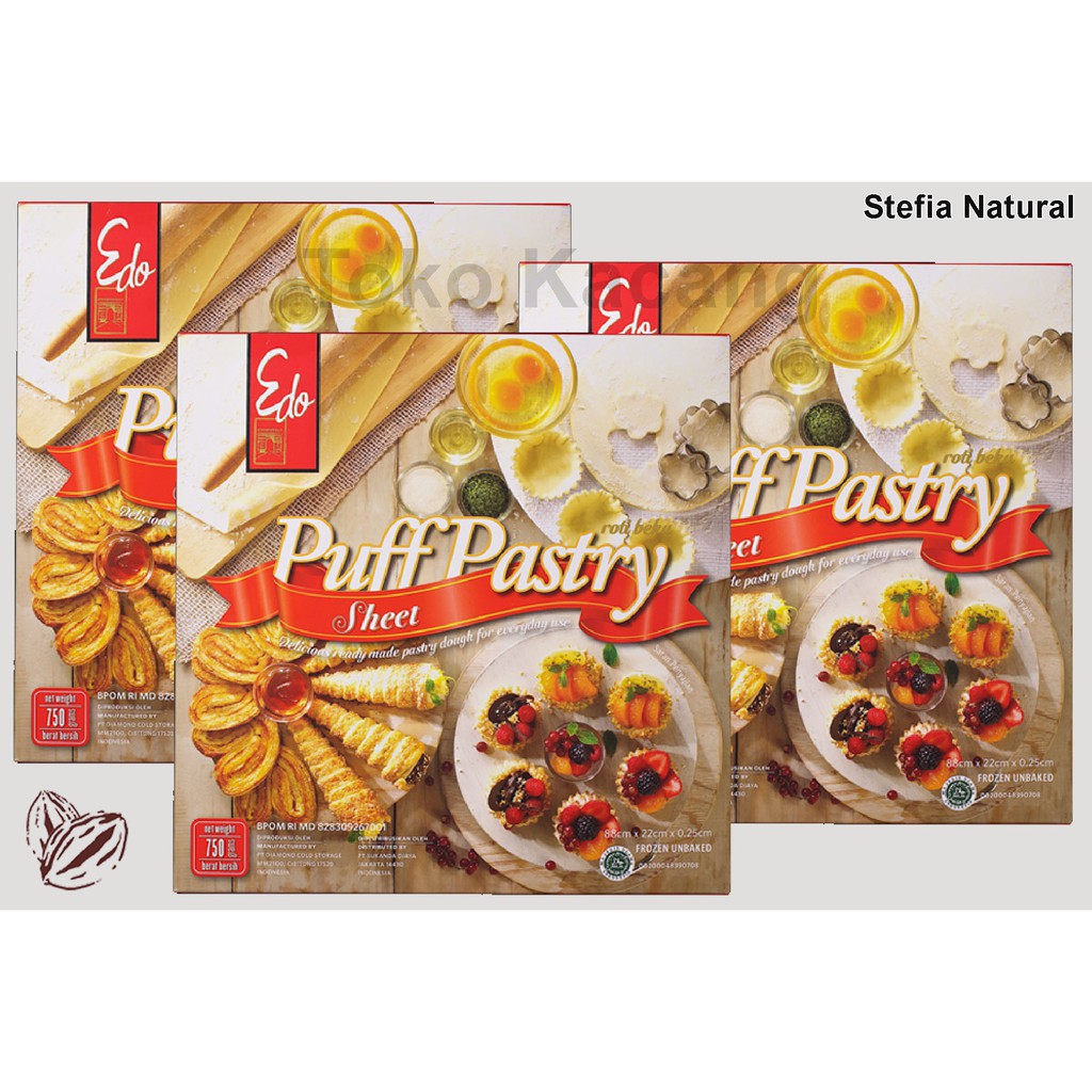 

Edo Puff Pastry Sheet 900g