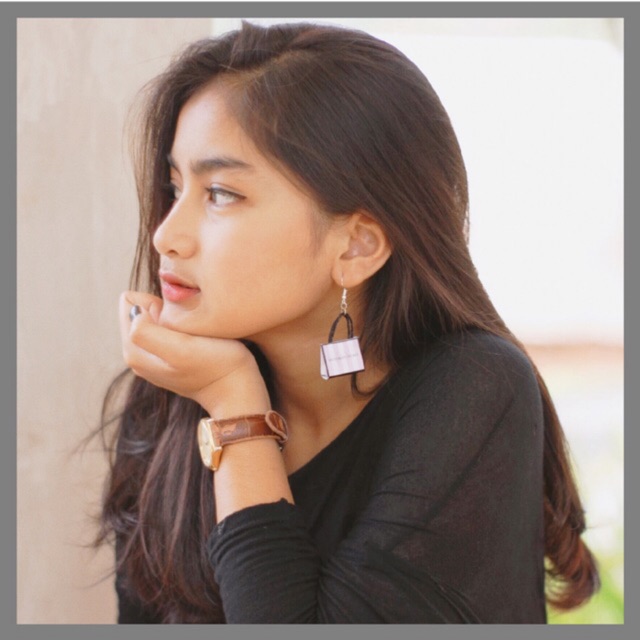 Anting Miniatur Shopping Bag VS/Mango/TBS/Sephora/Hush Puppies