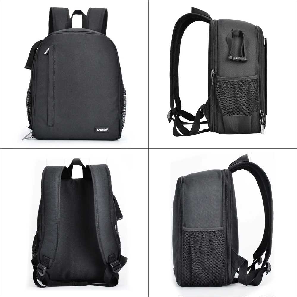 (BISA COD) FTIHSHPCADEN Tas Ransel Kamera DSLR Anti Air Shockproof - CAD06