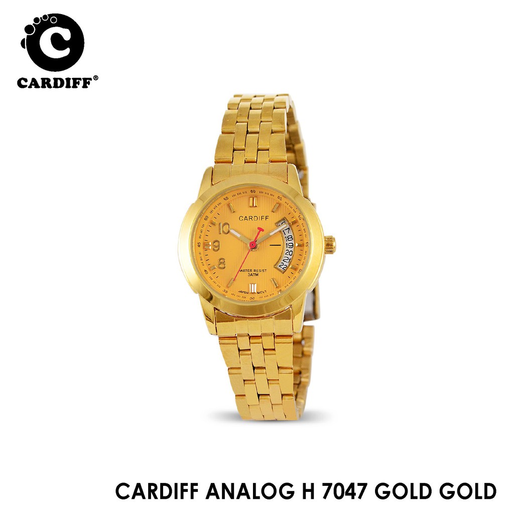 Cardiff Analog H 7047 Jam Tangan Kasual & Couple