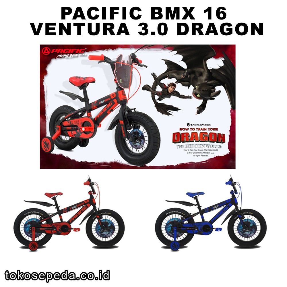 FREE GIFT SEPEDA BMX 16 PACIFIC VENTURA 3.0 DRAGON