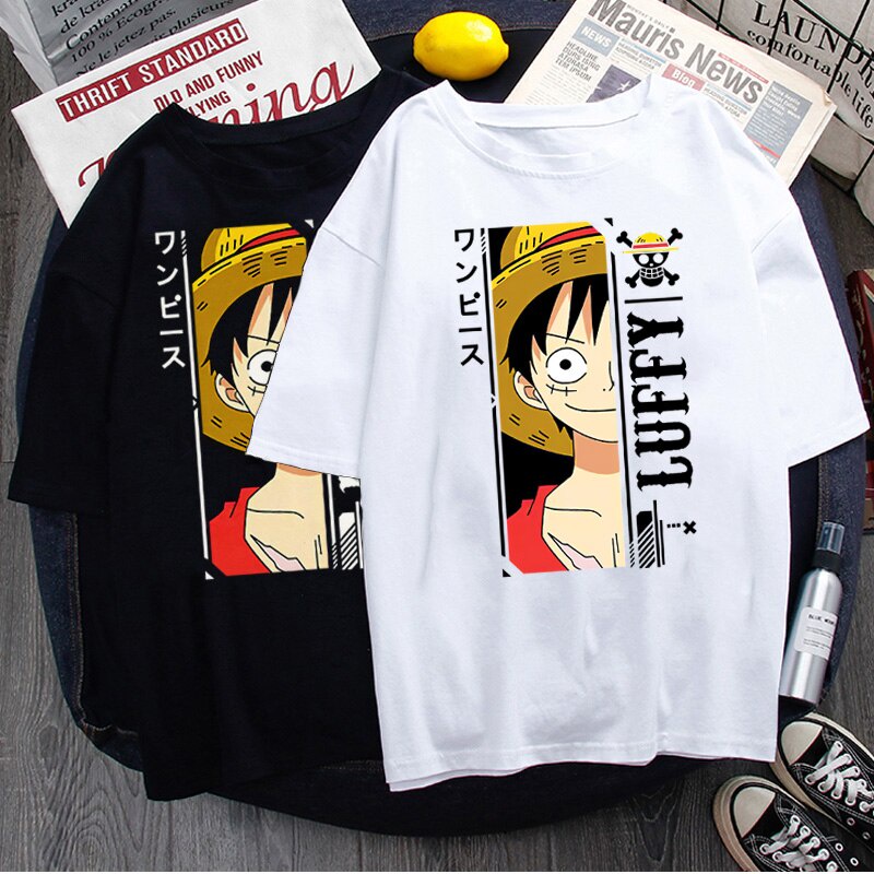 Baju One Piece Luffy Kaos Anime One Piece Distro Original