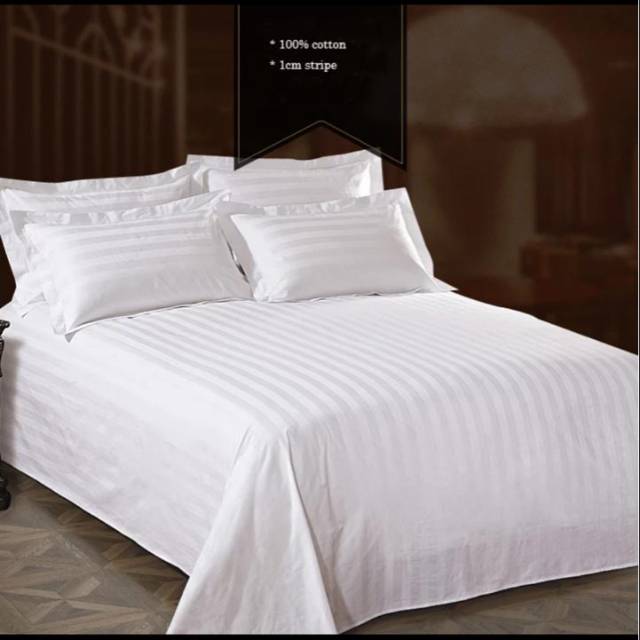 Sprei hotel sprei stripe sprei import