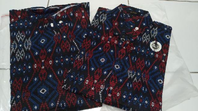 Jasmineolshop Batik Couple Modern Cewek Cowok Premium Snow