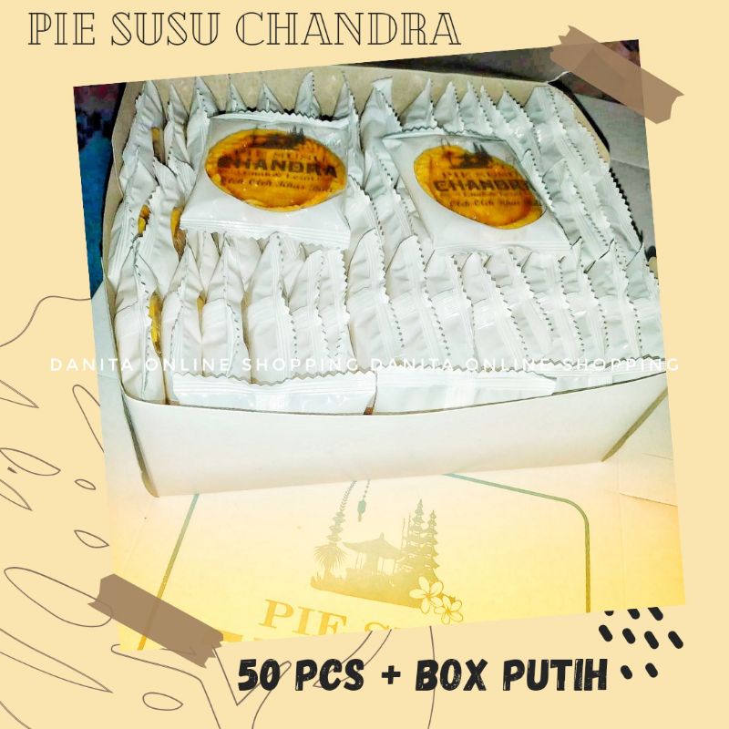 [BALI] - Pie Susu Chandra Original Free Box