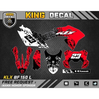 DECAL KLX BF KLX OLD KLX S DECAL KX CUSTOME DECAL MURAH 