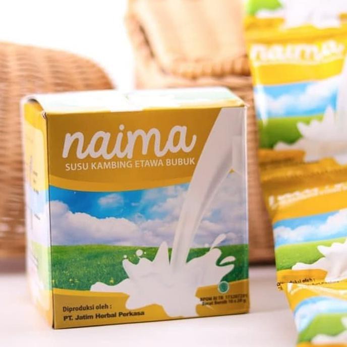 

[[BISA COD]] Naima Susu Kambing Etawa Bubuk Propolis Bee Polen BPOM TERUJI Kode 821