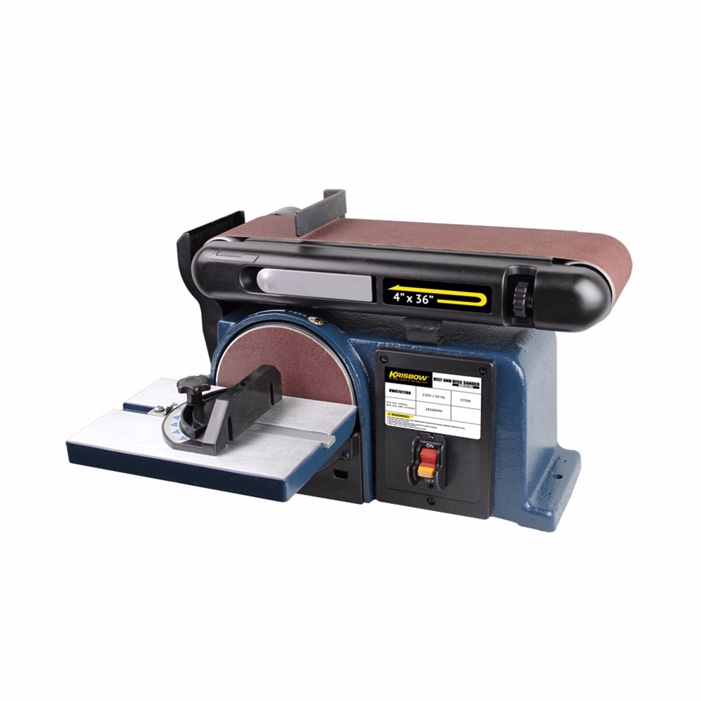 BELT & DISC SANDER 4X36IN&6IN ES37-4B6D KRISBOW 10047424