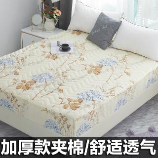 Bed Cover Satu Lembar Potongan Menebal Kapas 1 5 1 8 Bed Cover Bed Cover Tutup Pelindung Simmons Kas Shopee Indonesia