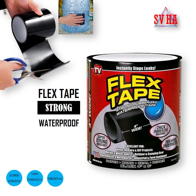 Flex Tape Anti Bocor Isolasi Ajaib Perekat Anti Bocor