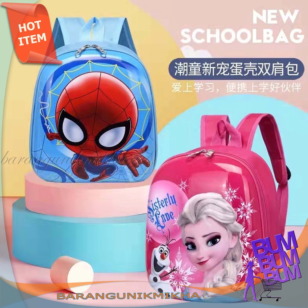 Tas Ransel Hardcase Backpack Anak Sekolah