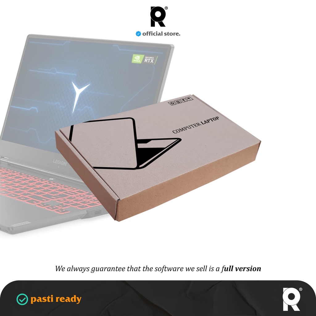 

BOX LAPTOP EMAILER UNIVERSAL 1 SET | 45x29x6 cm | Kardus Laptop