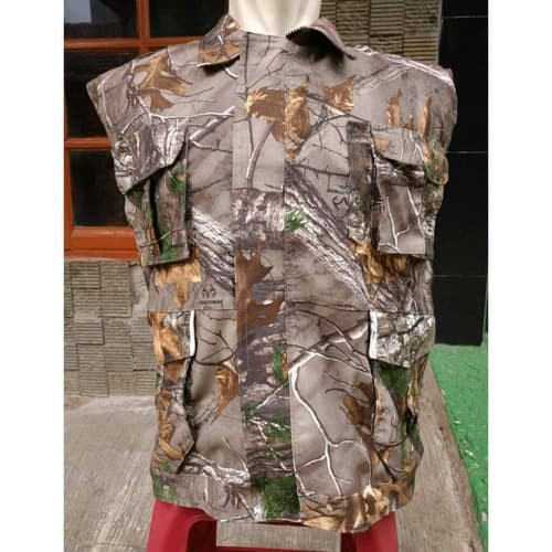 Rompi Vest Camo Realtree Xtra Realtree Edge Hunting Perbakin Airsoft