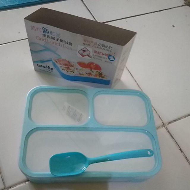 Lunchbox Yooyee 579 Pink Blue Green Purple