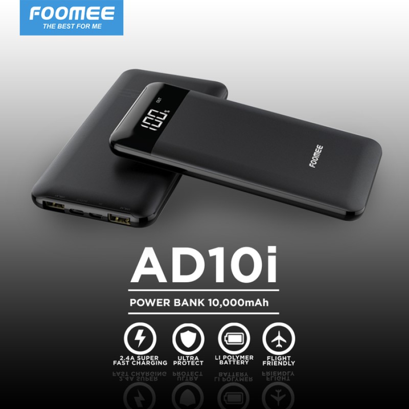 Powerbank 10000mAh AD10i FOOMEE