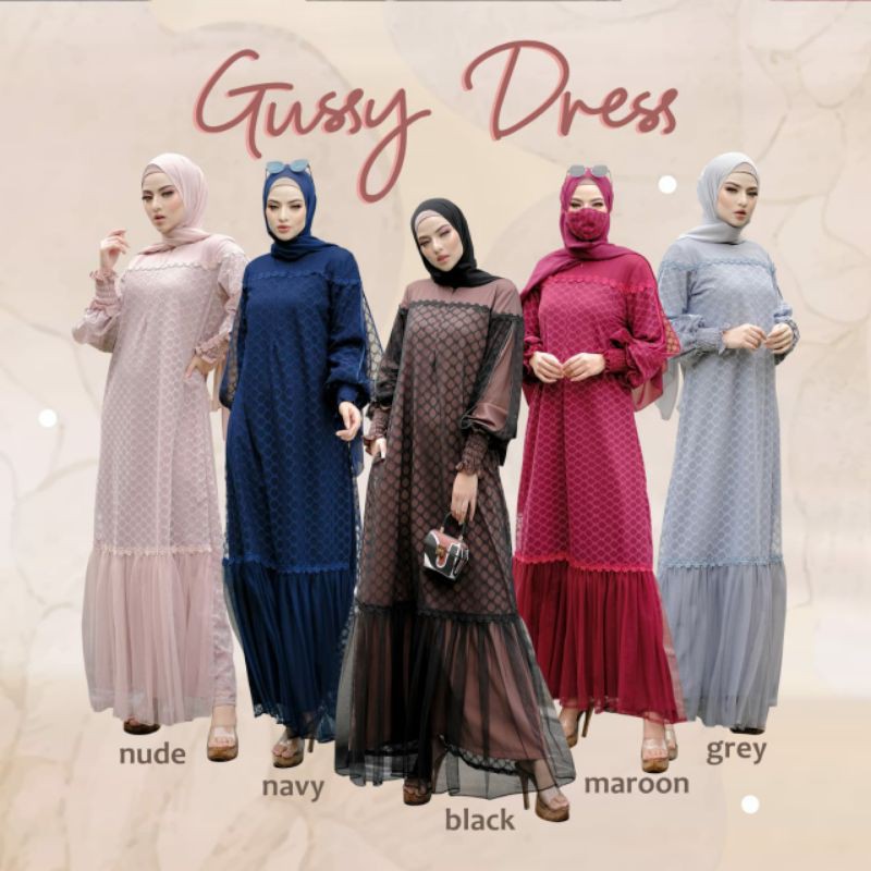 GUSSY DRESS BY KY GALLERY