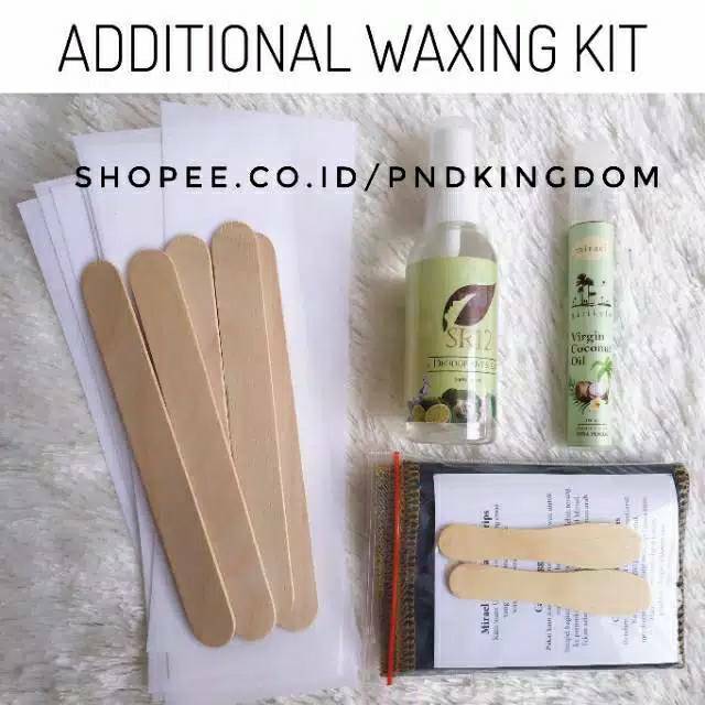 (PROMO) Waxing Kit / Perlengkapan Waxing / Peralatan Wax (Happy Sugar Wax at Home)
