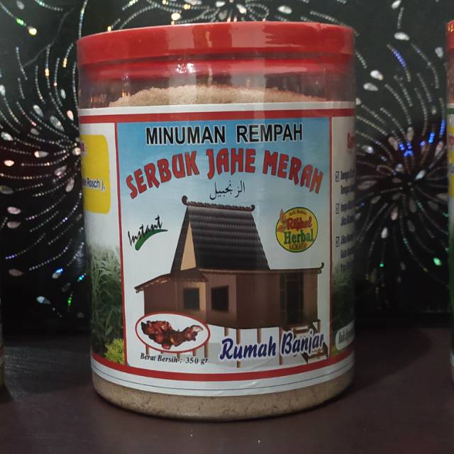 

Serbuk jahe merah
