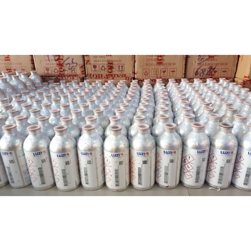 Kaleng bekas tuang bibit parfum Luzi (Minimal order 6 pcs)