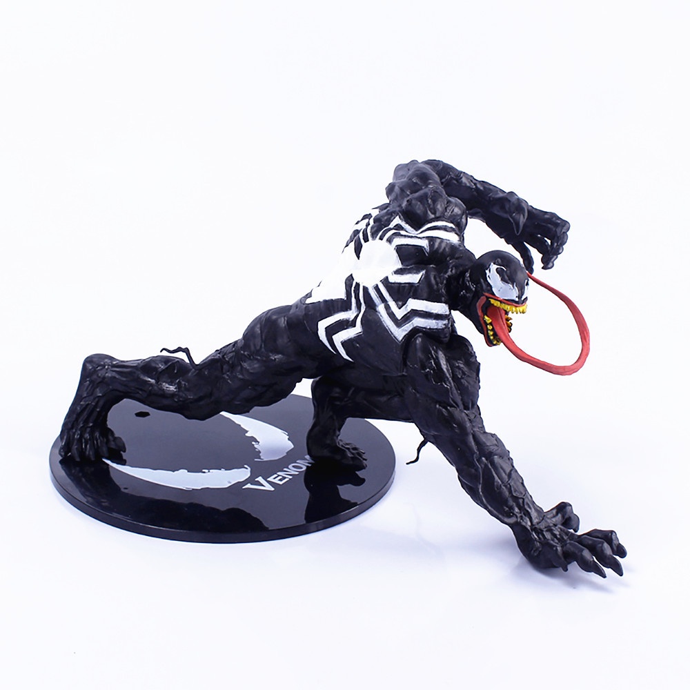 Mainan Action Figure Model Marvel Carnage Black Venom Brock Spider-Man Bahan Pvc