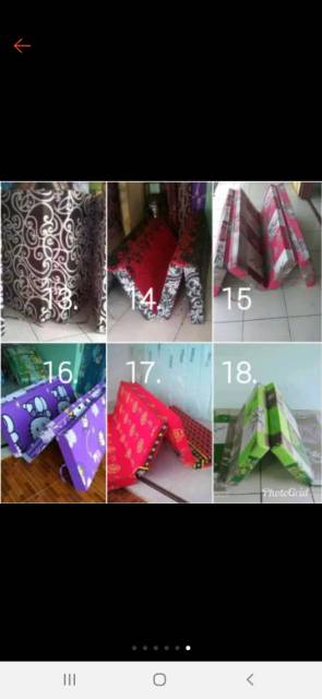 SARUNG KASUR LIPAT  busa 15C M / sprei resleting / urung kasur lipat / COVER KASUR  LIPAT BUSA