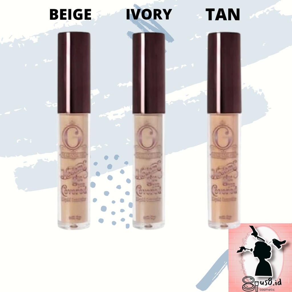 MADAME GIE Got You Covered Liquid Concealer 3gr | concealer cair madam gie | madamgie foundation