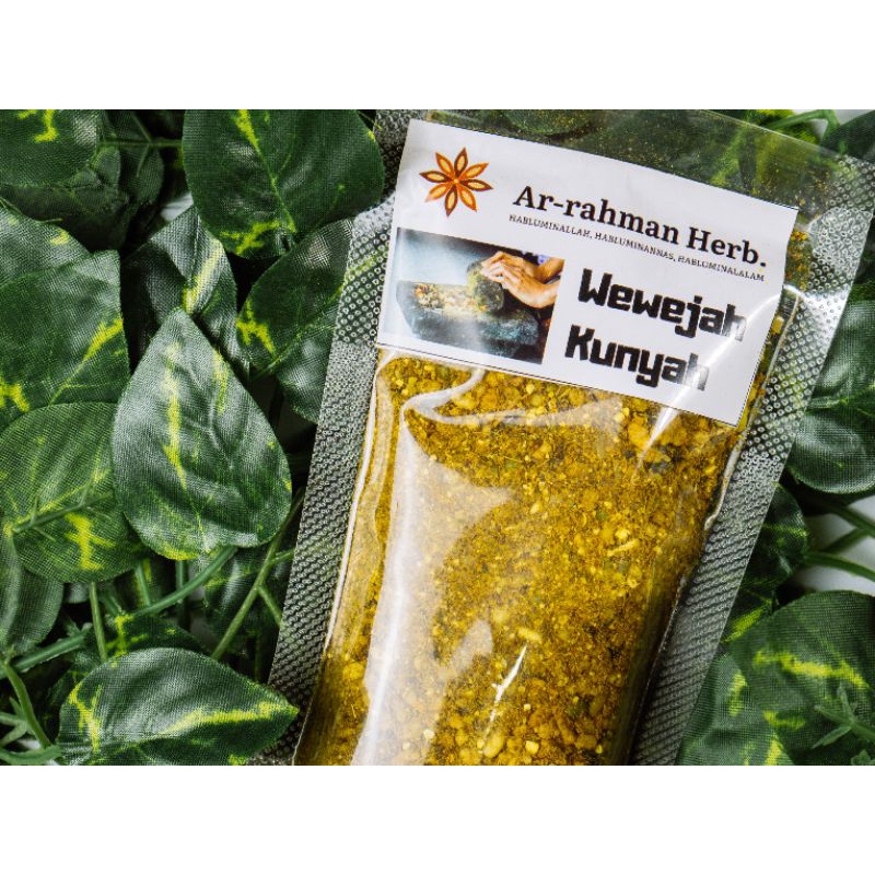 

jamu wewejah kunyah (jamu setelah melahirkan)