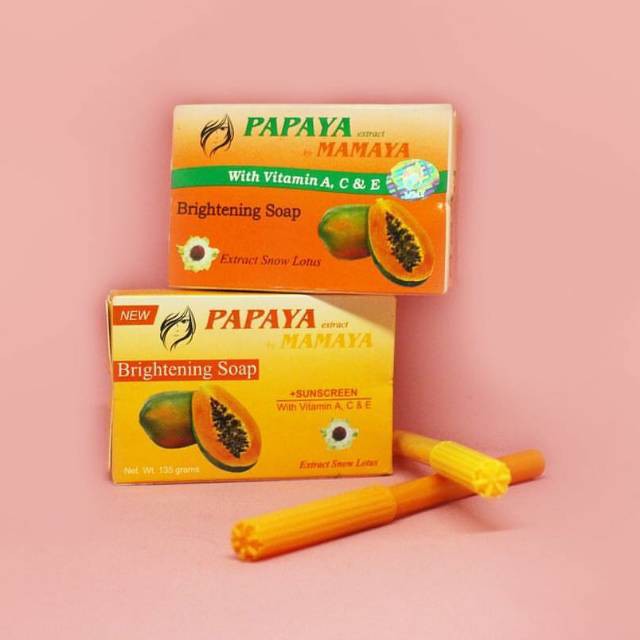 ☘️ CHAROZA ☘️ MAMAYA Papaya Series Orange / Hijau / Rice / Cucumber / Temulawak