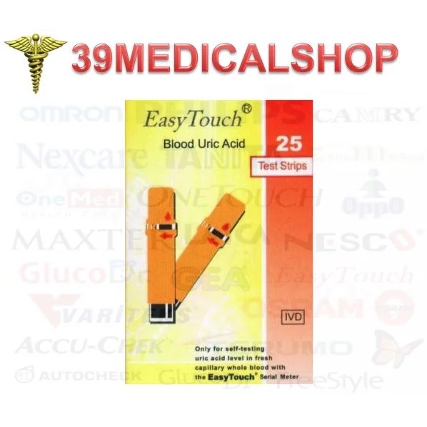 STRIP EASY TOUCH -STRIP EASY TOUCH GLUCOSE-CHOLESTROL-URIC ACID