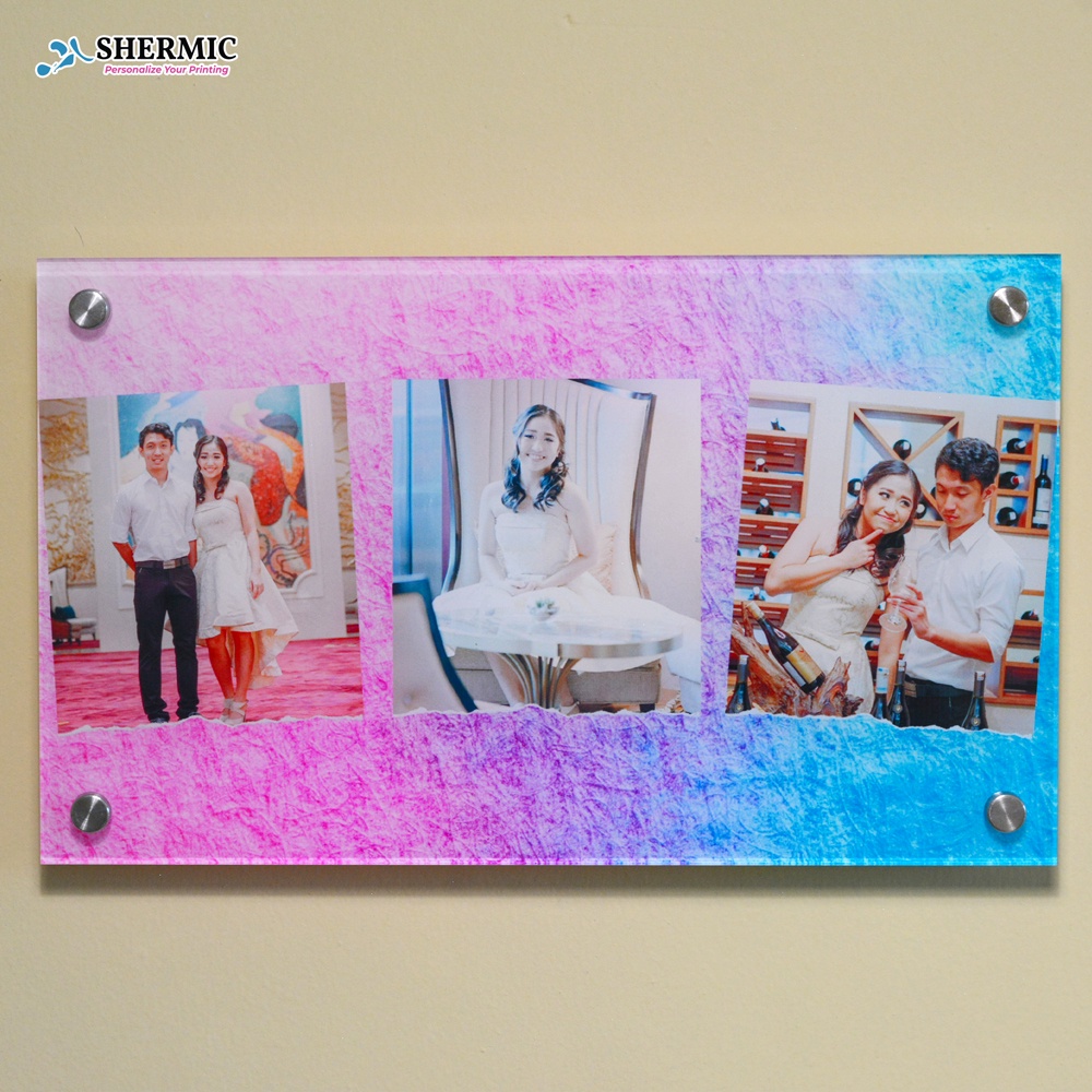 CETAK CUSTOM PRINT UV FRAME FOTO HIASAN AKRILIK ACRYLIC NOMOR ALAMAT RUMAH