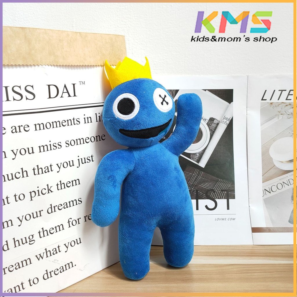 (Ready Stock) KMS Mainan Boneka Plush Roblox Rainbow Friends 30cm Untuk Hadiah Natal Anak