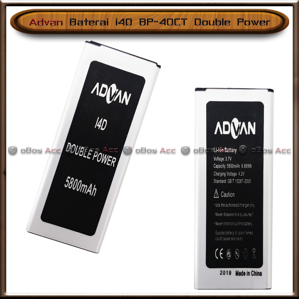 Baterai Advan I4d I 4 D Bp40ct Bp 40ct Double Power Batre Batrai Hp Shopee Indonesia