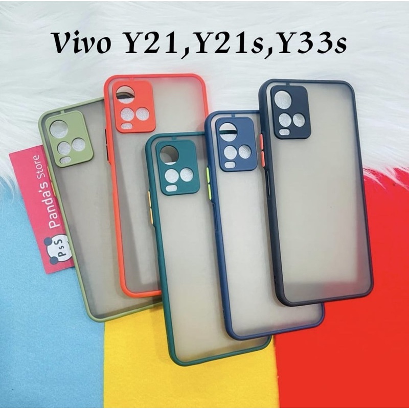 Case Vivo Y21, Y21s, Y33s, Y21T, Y21A (New) My choice Original + Ring Kamera / Pelindung Kamera (PsS)