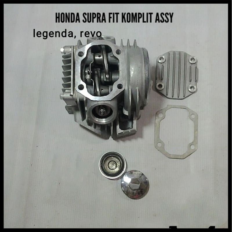 CYLINDER HEAD DEKSEL KOMPLIT SET SUPRA FIT LEGENDA REVO 110