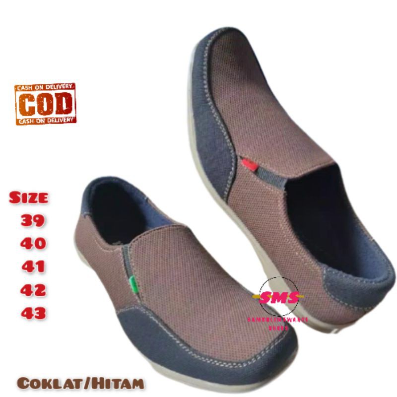 SEPATU PANTOPEL/BUSTONG SLIP ON