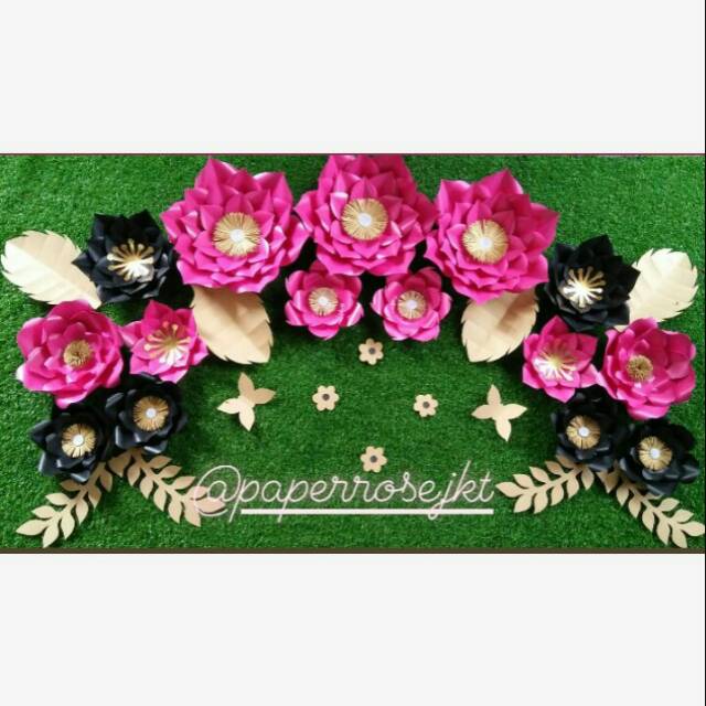 

paperflowers / bunga kertas paket Favourite 15 bunga