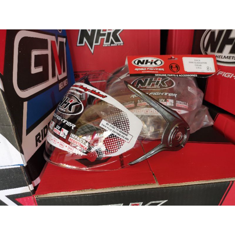 Kaca/visor NHK Gladiator original