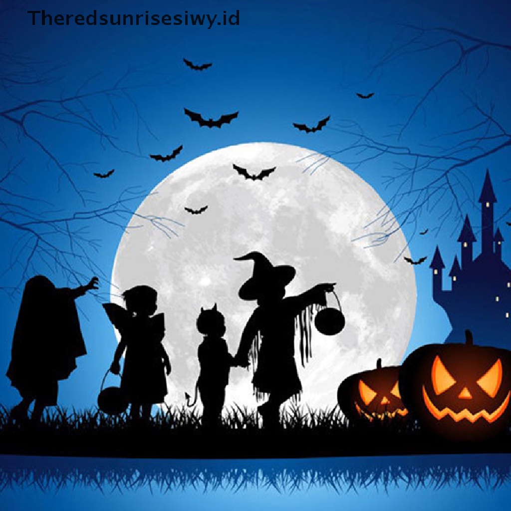 Theredsunrisesiwy.Id 12pcs Stiker Kelelawar Hitam 3d Bahan Pvc Untuk Dekorasi Pesta Halloween