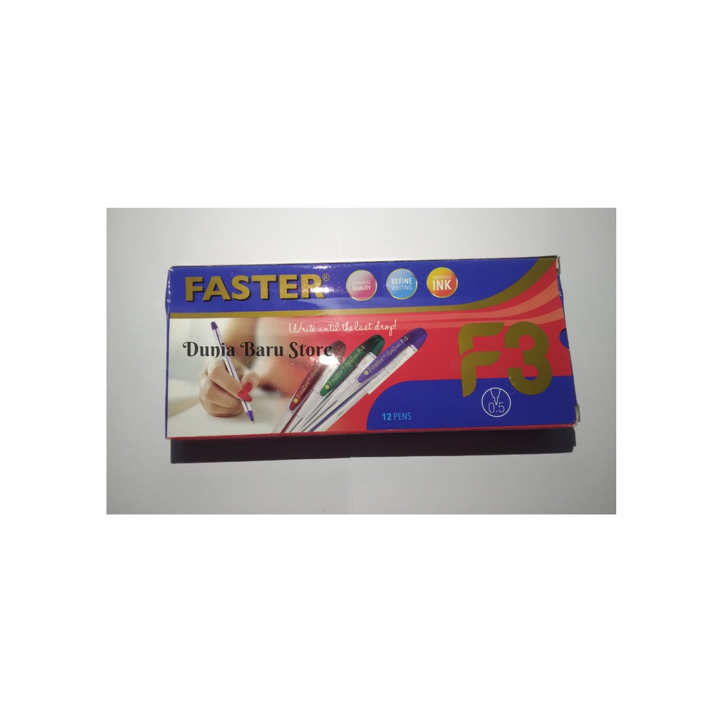 

Pulpen/Ballpoint/Pen Faster F3