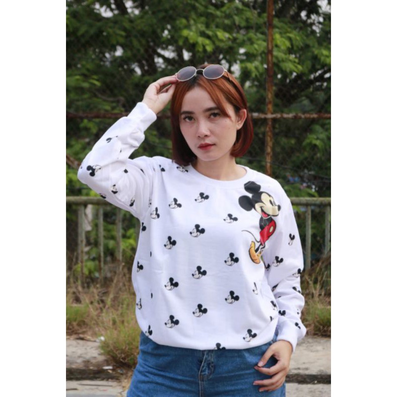 sweater wanita /sweater disney/sweatshirt