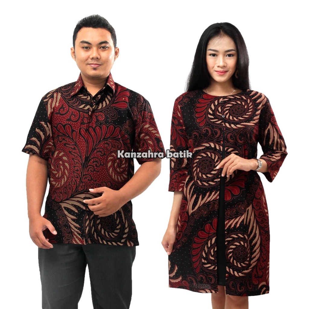 Batik Couple Dres Batik Hem Batik Gaya Terkini