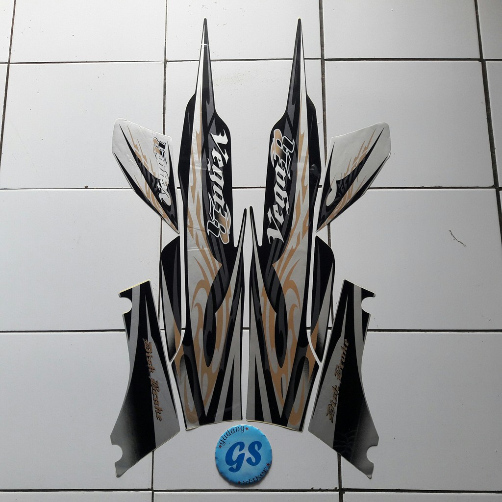 sticker motor yamaha vega r 2008