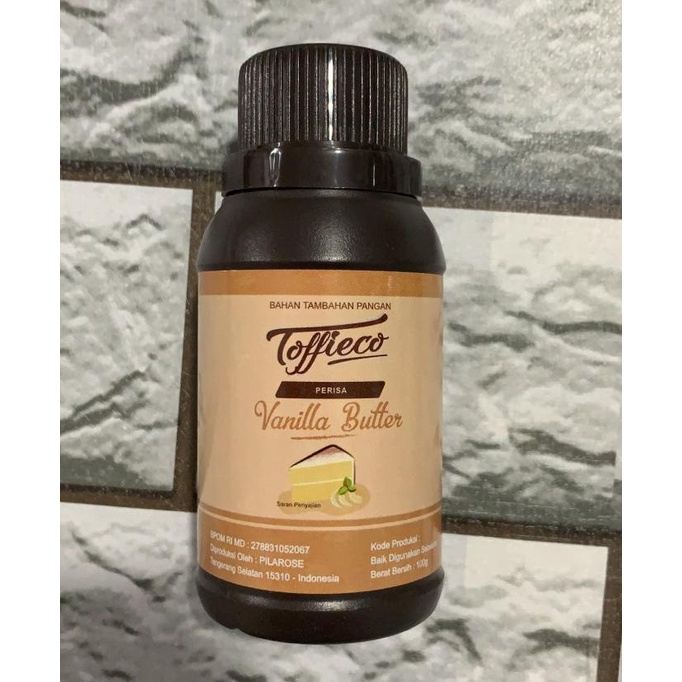 

Toffiecco vanilla butter 100gr OBRAL Kode 250