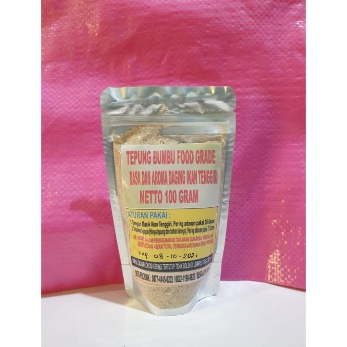 

Tepung Perisa / Perasa Tenggiri Murni Sebagai Pengganti Ikan Tenggiri TERLARIS TERPERCAYA ORIGINAL