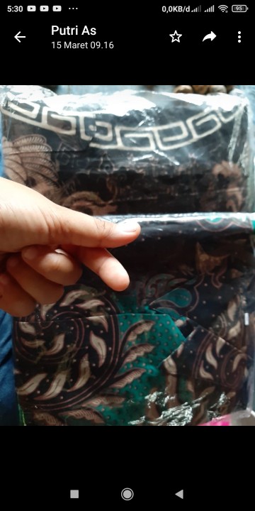 Kemeja Batik Pria Lengan Panjang Hrb026 Bswart Kemeja Pejabat Negara Sipil